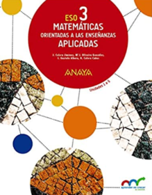 3º de la Eso Descargar Libro en PDF de Matemáticas Orientado a las Enseñanzas Aplicadas de Anaya