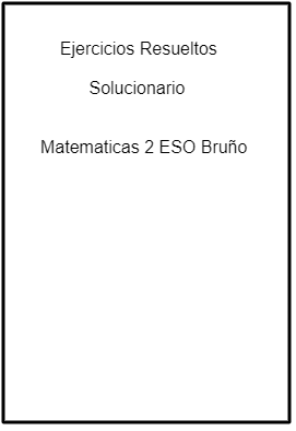 Bruño PDF Matemáticas 2 ESO Solucionario, Libro Completo, Examen y Material Fotocopiable