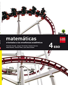 SM Savia PDF Matemáticas Orientado a las Enseñanzas Académicas 4 ESO Descargar Libro Completo, Solucionario, Material Fotocopiable y Examen